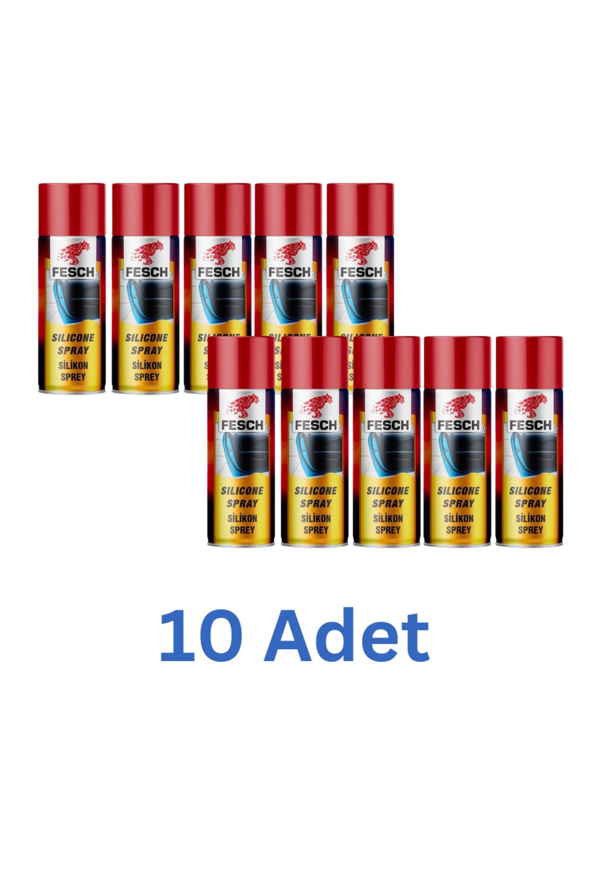 Silikon Sprey 400 ml - 10 ADET Silikon Sprey 400 ml - 10 ADET